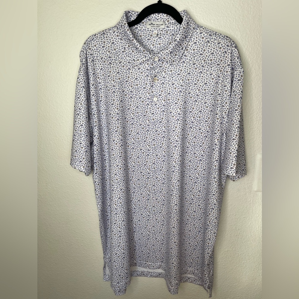 Petter Millar summer comfort golf polo shirt size xl
